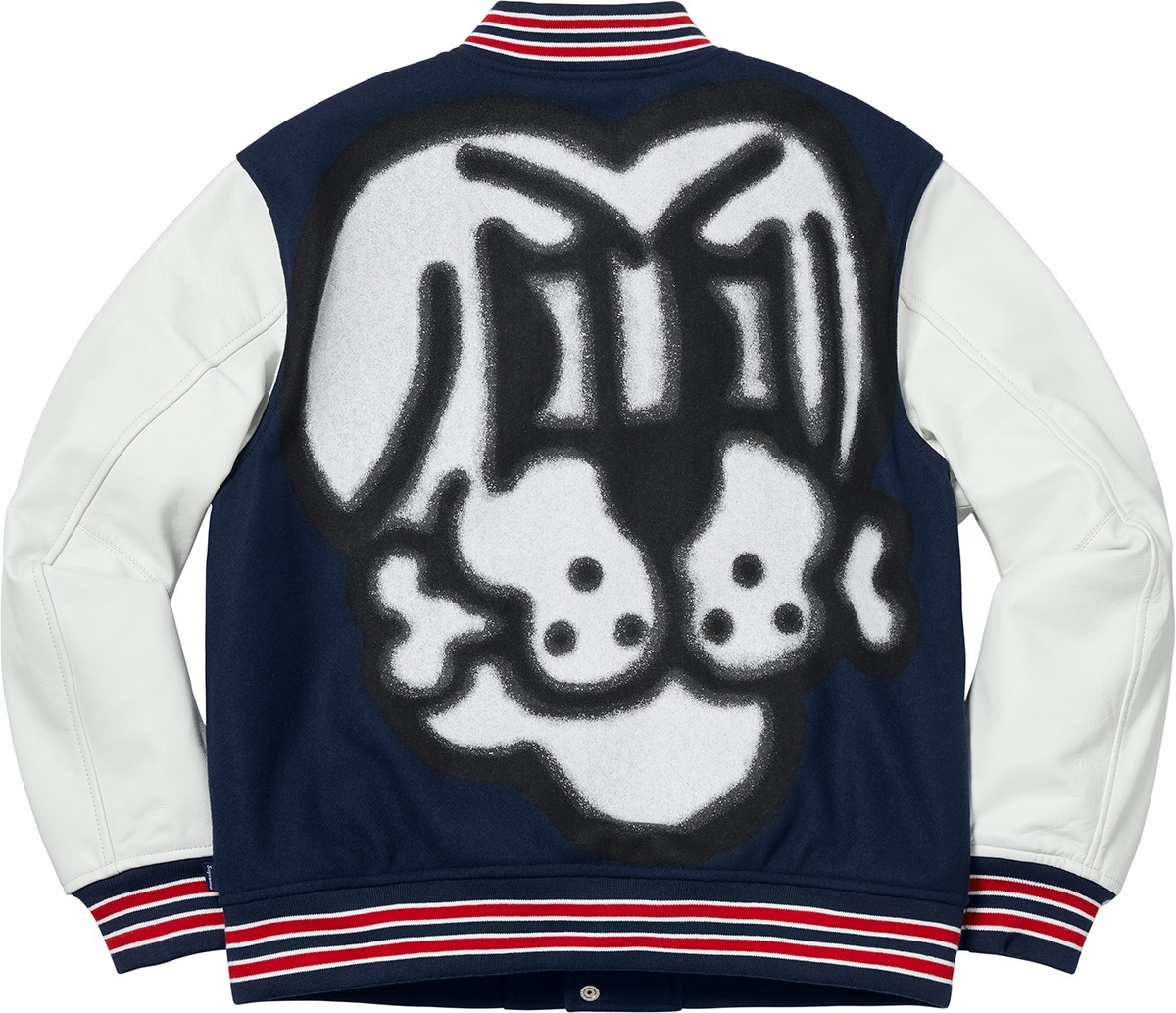 Bone Varsity Jacket view 12